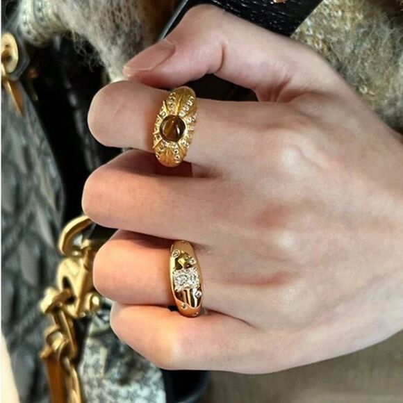 Free People Jewelry - Tiger eye ring #1515